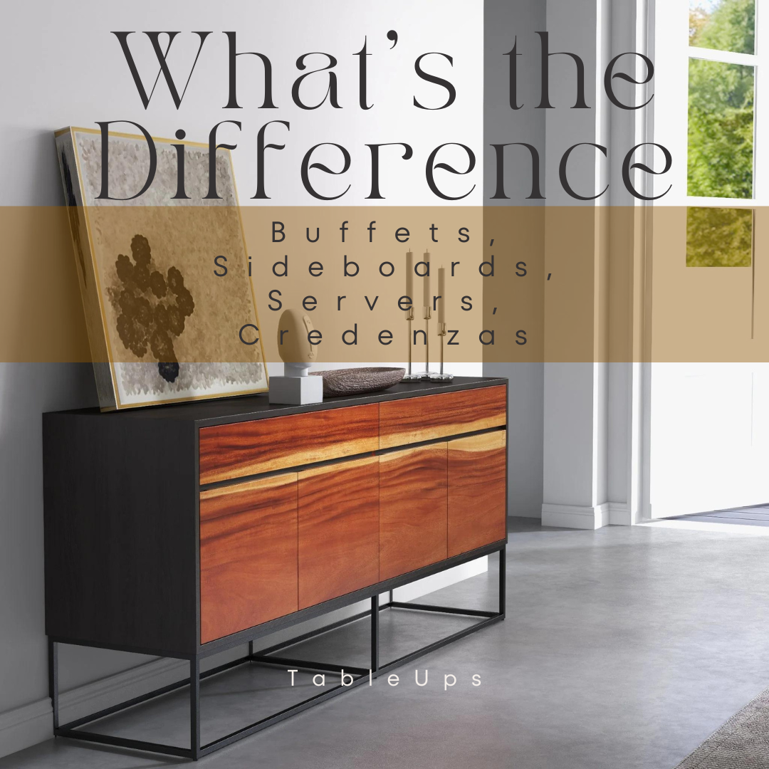 What’s the Difference Between Buffets, Sideboards, Servers, Credenzas?