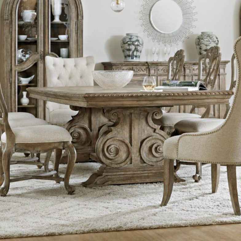 Hooker Furniture Casella Collection dining table and chairs