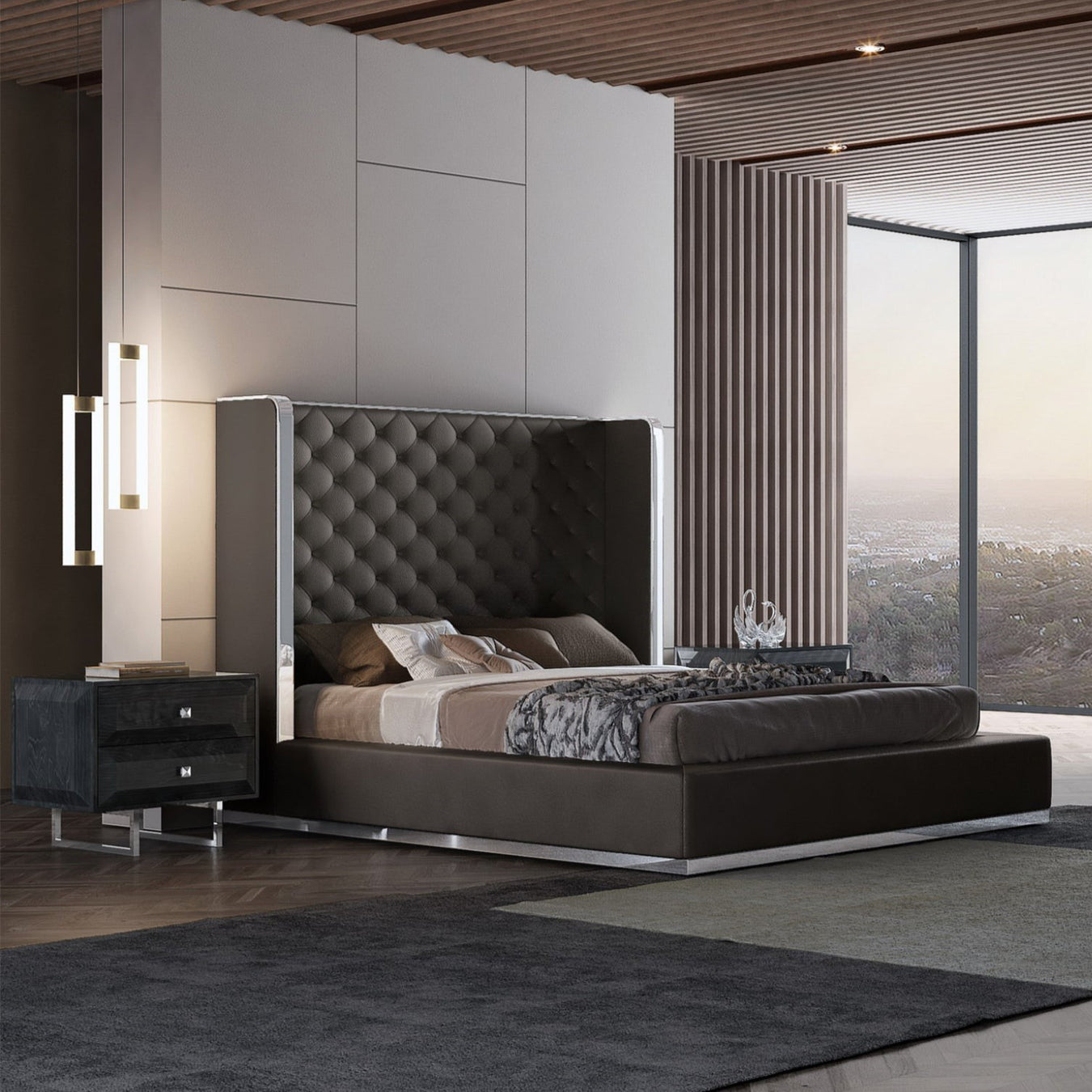 Whiteline Bedroom Furniture