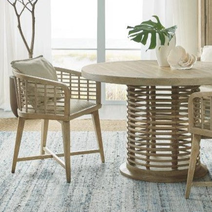Hooker Furniture Surfrider Collection dining table and dining chairs