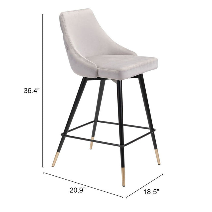 Zuo Piccolo Counter Stool