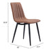 Zuo Dolce Dining Chair