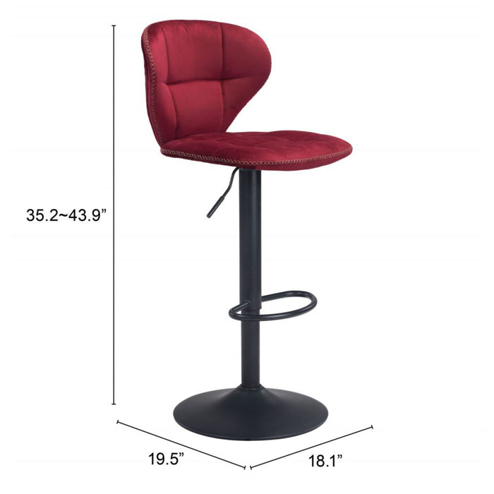 Zuo Salem Adjustable Barstool