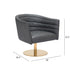 Zuo Modern Justin Swivel Accent Chair