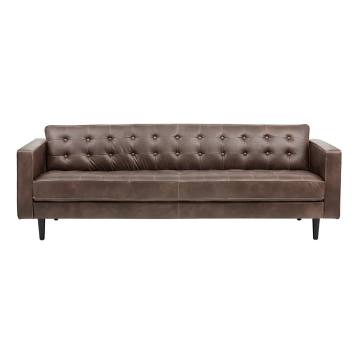 Sunpan Donnie Faux Leather Sofa