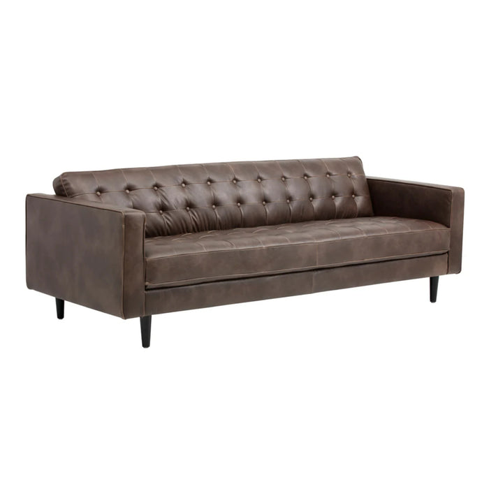 Sunpan Donnie Faux Leather Sofa