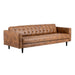 Sunpan Donnie Faux Leather Sofa