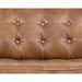 Sunpan Donnie Faux Leather Sofa