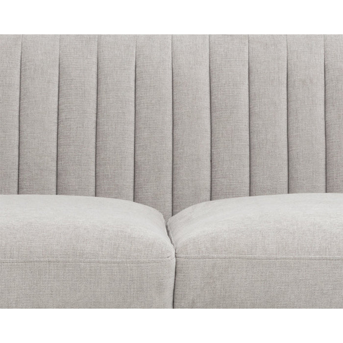 Sunpan Caitlin Grey Sofa