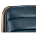 Sunpan Lincoln Faux Leather And Fabric Lounge Chair