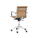 Sunpan Tyler Faux Leather Adjustable Swivel Office Chair