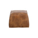 Sunpan Aspen Square Faux Leather Ottoman