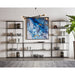 Sunpan Eiffel High Iron Shelves Bookcase