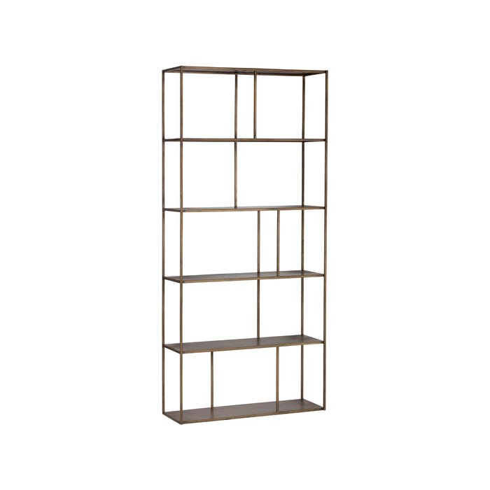 Sunpan Eiffel High Iron Shelves Bookcase