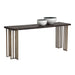 Sunpan Alto Distressed Oak Wood Veneer Top Console Table 