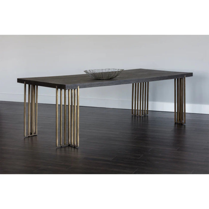 Sunpan Alto Rectangular Wood Dining Table