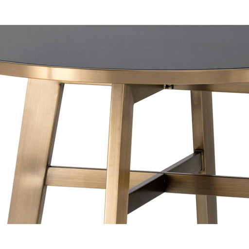 Sunpan Bronx Gold Bar Table 