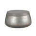 Sunpan Aries Round Drum Concrete Grey Ombre Coffee Table