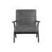 Sunpan Peyton Bonded Leather Modern Lounge Chair