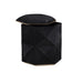 Sunpan Ashanti Genuine Cowhide Storage Ottoman