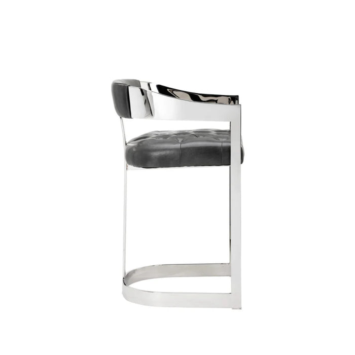 Sunpan Beaumont Stainless Steel Counter Stool