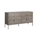 Sunpan Jade Acacia Wood Veneer Drawers Dresser