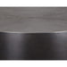 Sunpan Creed Handcrafted Round Aluminum Coffee Table