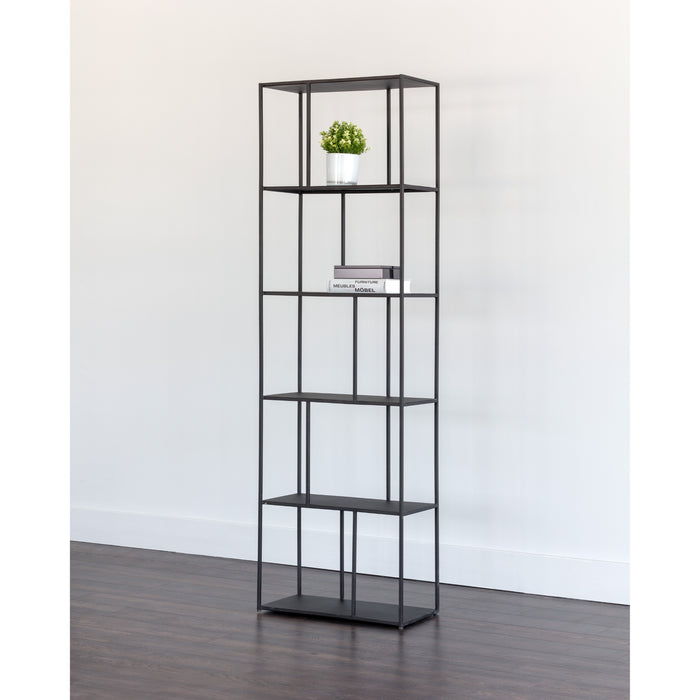 Sunpan Eiffel High Iron Shelves Bookcase