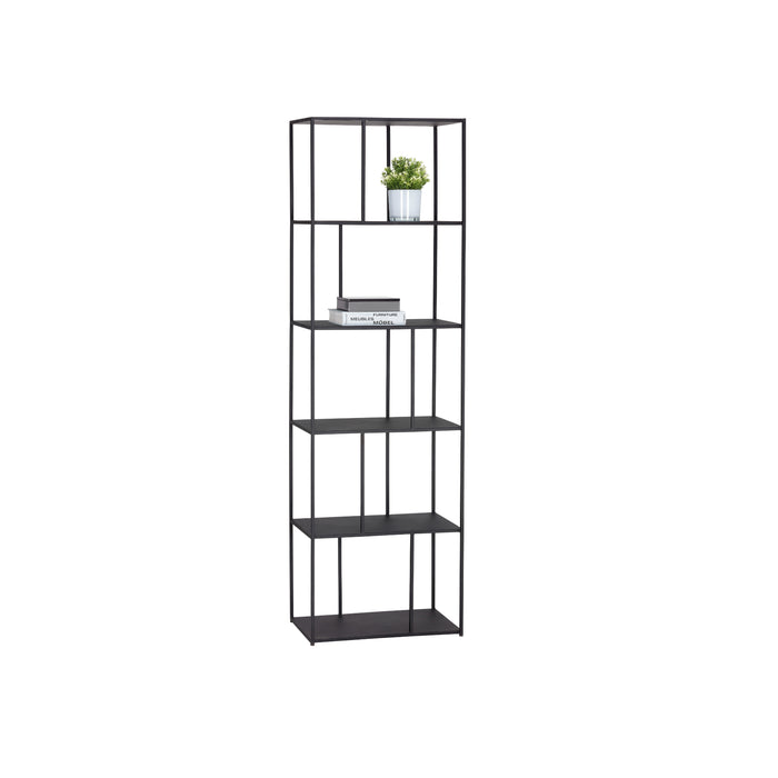 Sunpan Eiffel High Iron Shelves Bookcase