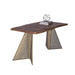 Sunpan Mickey Brown Solid Acacia Wood Desk 