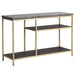 Sunpan Arden Sustainable Grey Marble Top Console Table 