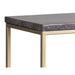 Sunpan Arden Sustainable Grey Marble Top Console Table 