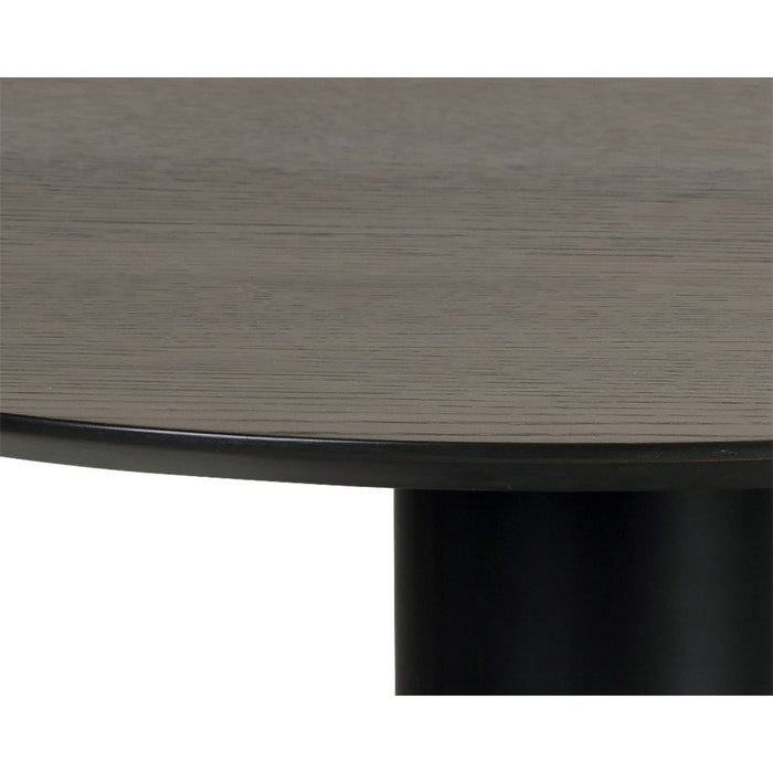 Sunpan Monaco Sustainable Round Wood Top Coffee Table