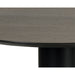 Sunpan Monaco Sustainable Round Wood Top Coffee Table