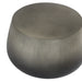 Sunpan Aries Round Drum Concrete Grey Ombre Coffee Table