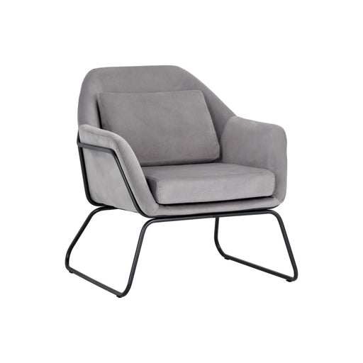 Sunpan Watts Antonio Charcoal Lounge Chair 