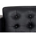 Sunpan Donnie Faux Leather Sofa