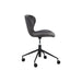 Sunpan Arabella Faux Leather Swivel Office Chair