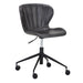 Sunpan Arabella Faux Leather Swivel Office Chair