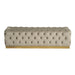 Sunpan Babette Tufted Polyester Fabric Bench