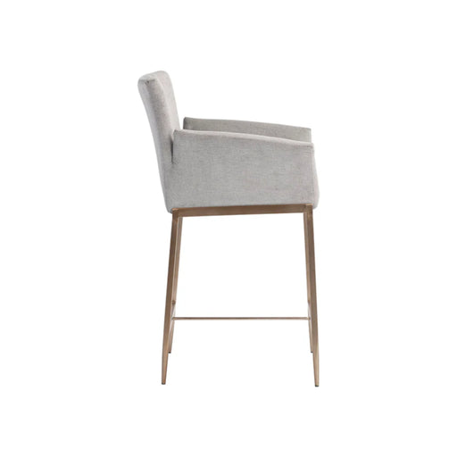 Sunpan Gesa Grey Counter Stool