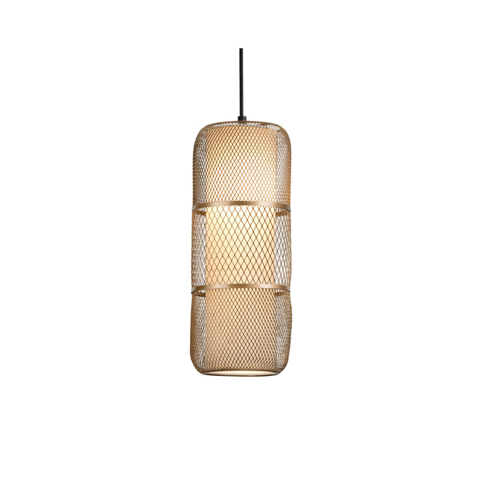 Sunpan Bilbao Industrial Gold Iron Pendant Light