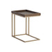 Sunpan Arden Oak Wood Top C- Shaped Side Table