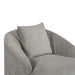 Sunpan Astrid Grey Velvet Fabric Modern Armchair 