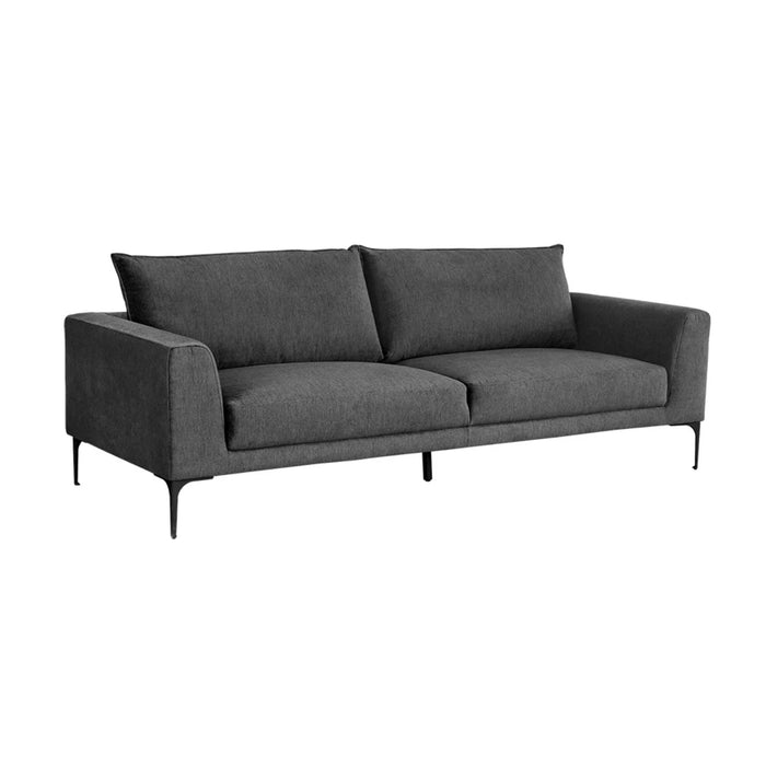 Sunpan Virgo Black Sofa 