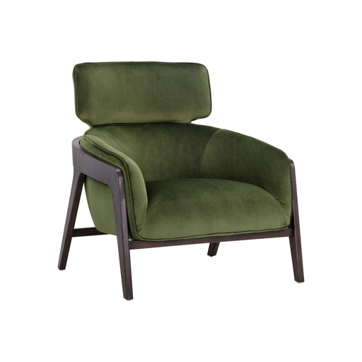 Sunpan Maximus Polyester Fabric Modern Lounge Chair