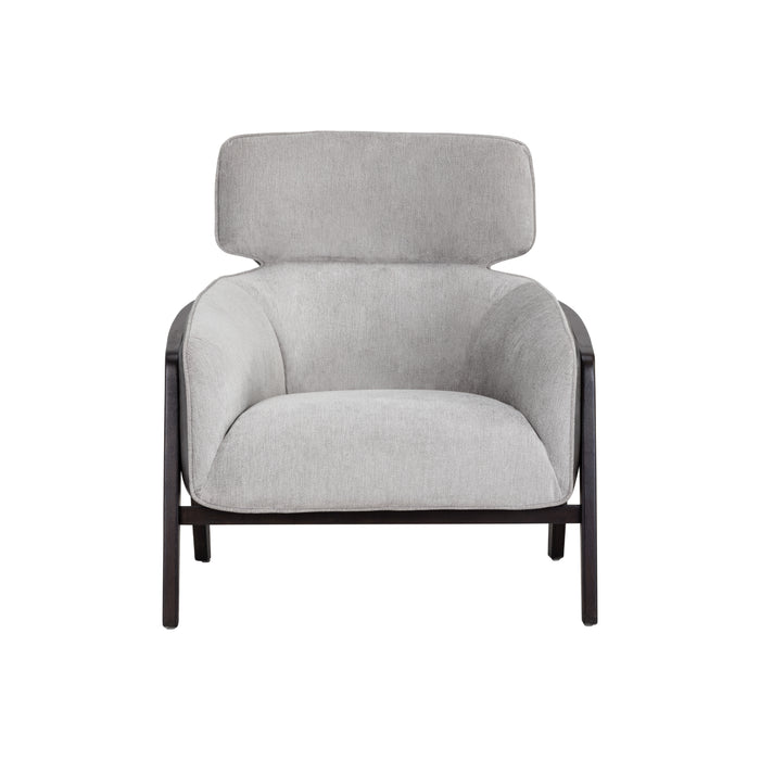 Sunpan Maximus Polyester Fabric Modern Lounge Chair