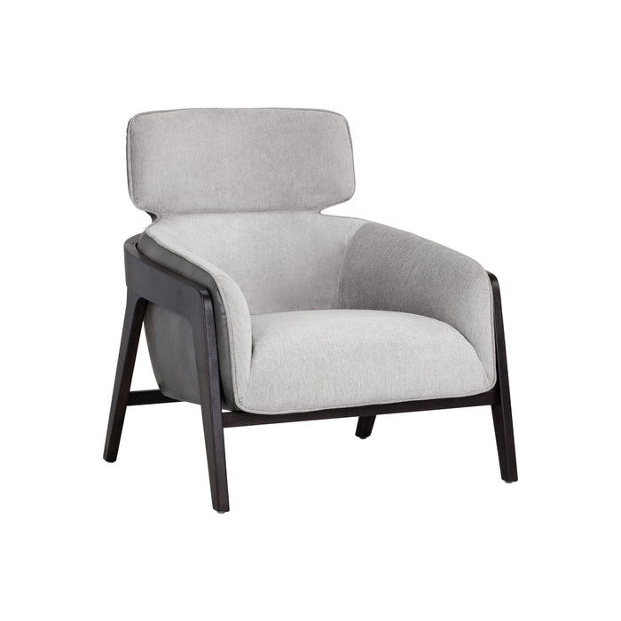 Sunpan Maximus Polyester Fabric Modern Lounge Chair