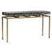 Sunpan Toreno Handcrafted Gold Iron Base Console Table 