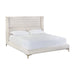 Sunpan Cairo King Bed Frame Antonio Porcelain Upholstered 